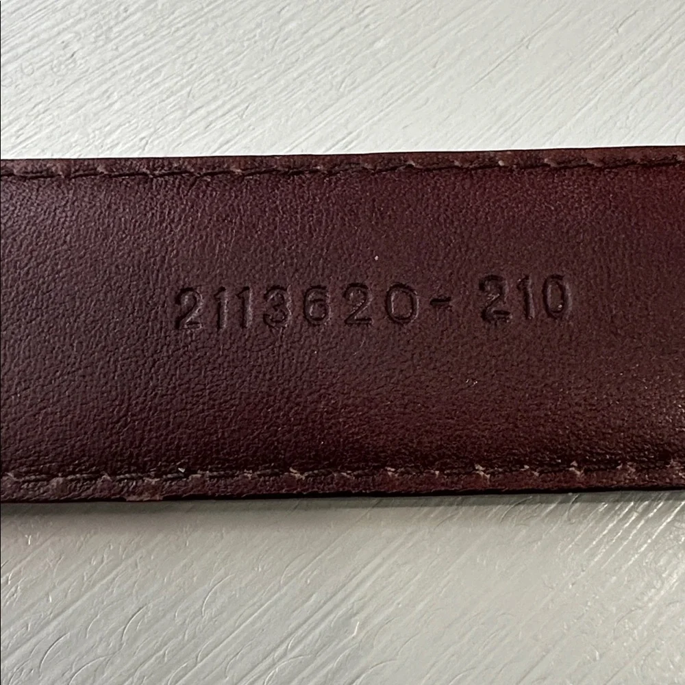Polo Ralph Lauren Brown Genuine Leather Belt